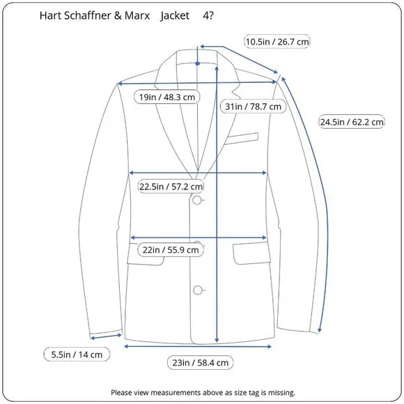 Vintage Hart Schaffner & Marx Dillards Mens Black Wool Blazer Lined‎ Jacket USA - Picture 3 of 11